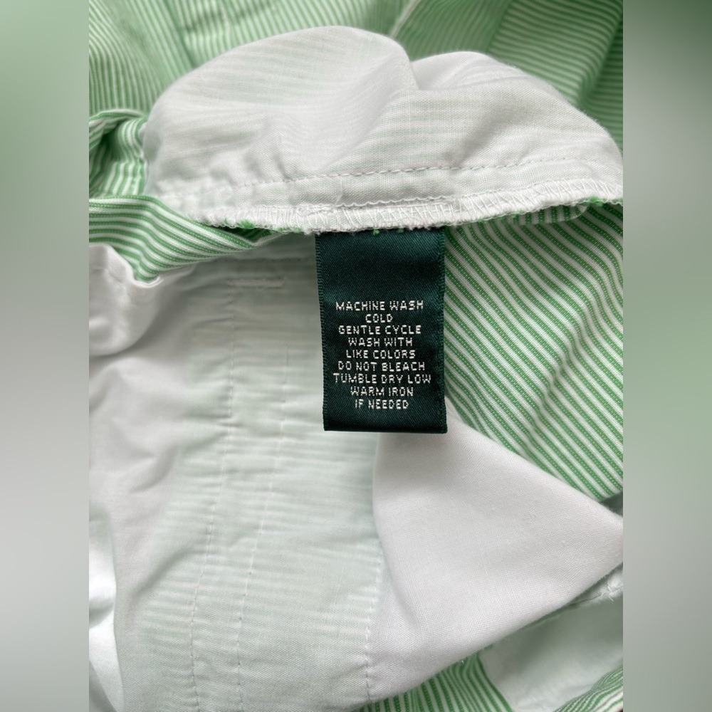 Ralph Lauren Active Striped Bermuda Shorts SZ 16 - Picture 7 of 7